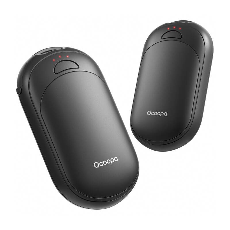 Ocoopa UT3 Lite 2x2500 mAh hand warmer, USB-C, black/black - Image 2