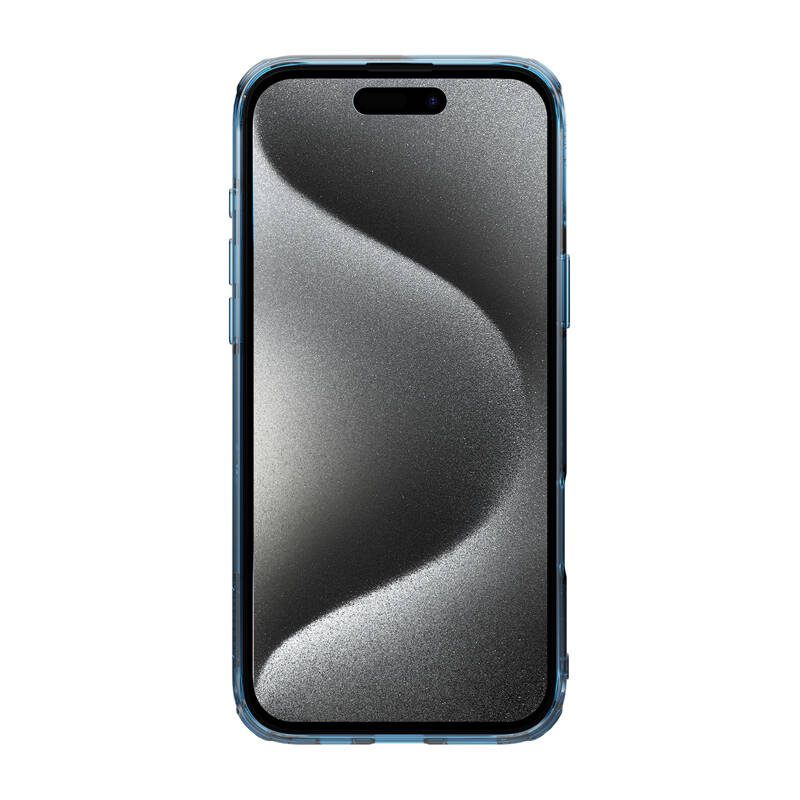 Nillkin Nature TPU Pro Magnetic iPhone 16 Pro Case (blue) - Image 5