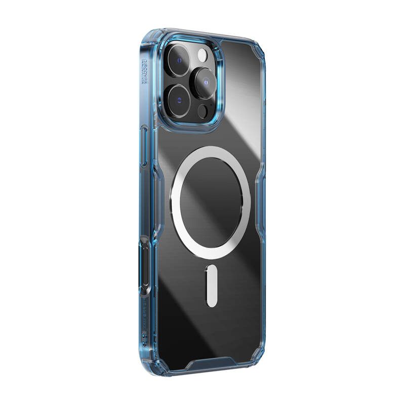 Nillkin Nature TPU Pro Magnetic iPhone 16 Pro Max Case (blue) - Image 3
