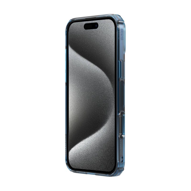 Nillkin Nature TPU Pro Magnetic iPhone 16 Pro Max Case (blue) - Image 4