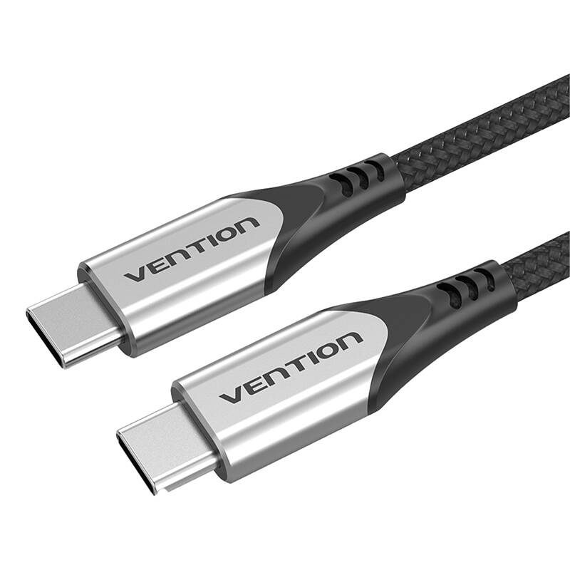 Vention TAAHF USB-C to USB-C 60W 1m USB cable (gray) - Image 3
