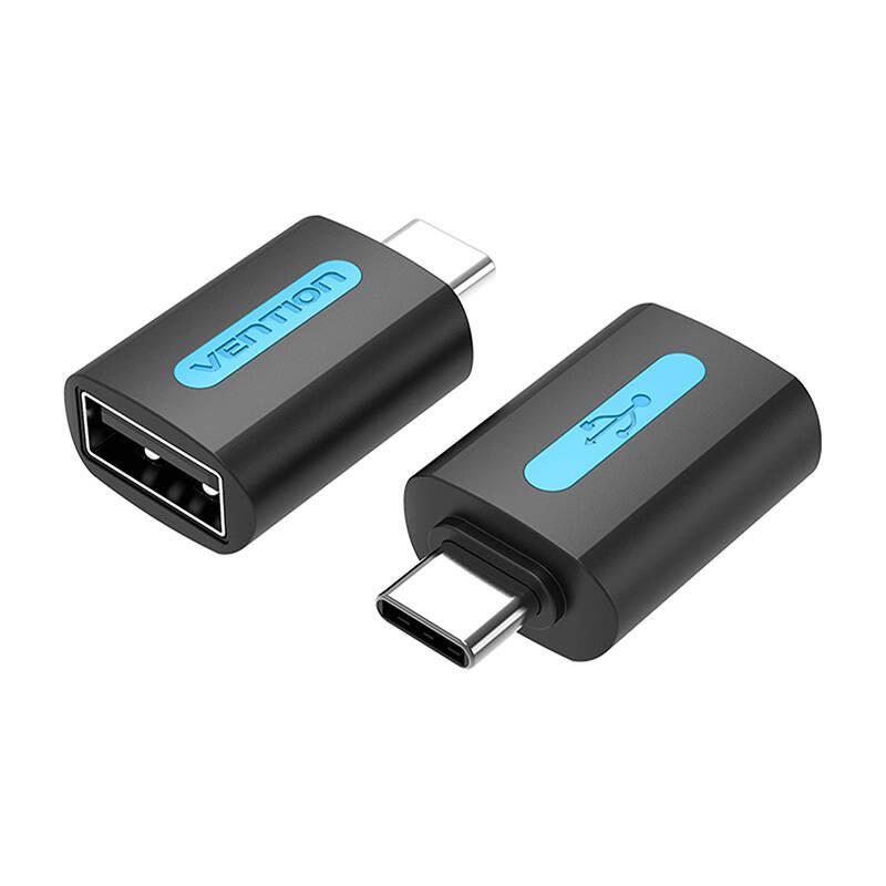 Vention USB Adapter CDTB0, USB-C male to USB 2.0 female (black) - Image 3