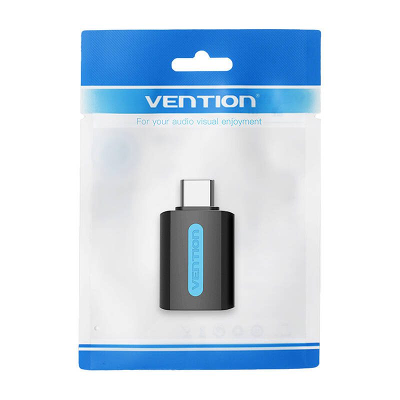 Vention USB Adapter CDTB0, USB-C male to USB 2.0 female (black) - Image 4