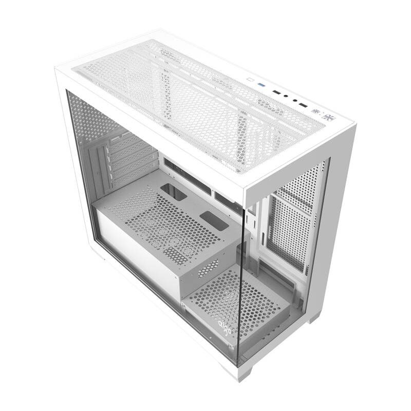 Darkflash C218M computer case + 6 ARGB fans (white) - Image 6