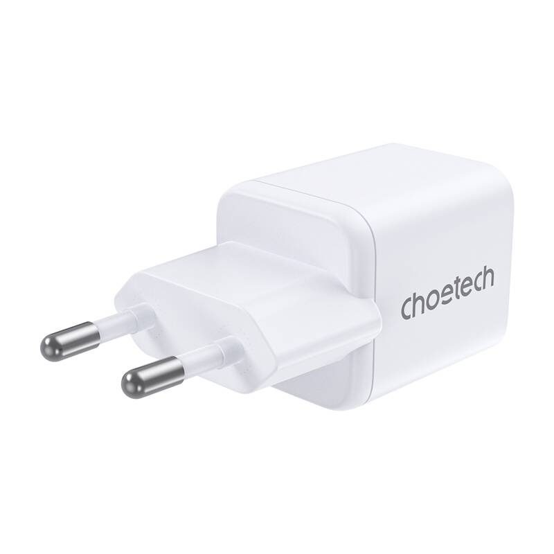 Wall Charger Choetech PD30W Dual ports 1C1A (White) - Image 2