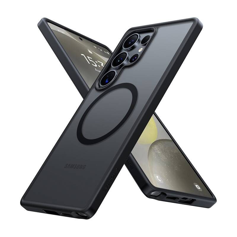Torras Phone Case Guardian Magnetic Series for Samsung S25 Ultra (black) - Image 2
