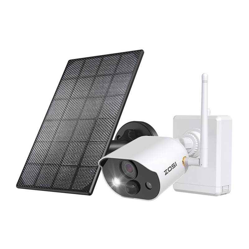 Outdoor IP camera with solar panel ZOSI C306Pro WiFi 3MP IP66 - Image 2