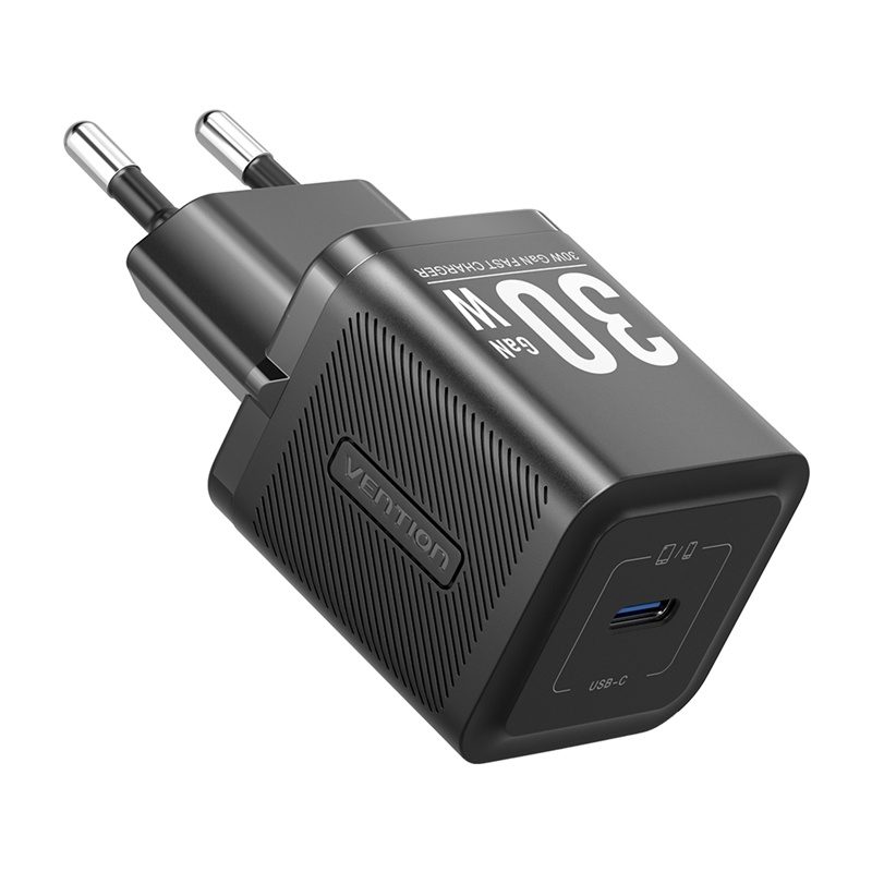 Vention FEZW0-EU USB-C GaN power charger (30W) (black) - Image 2
