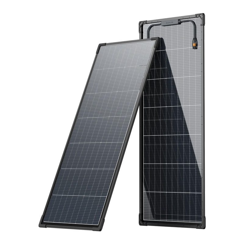 Set of 2x EcoFlow 130W photovoltaic panel (rigid construction) - Image 2