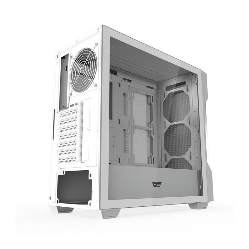Darkflash DS900 Mesh computer case without fans (White) - Image 2