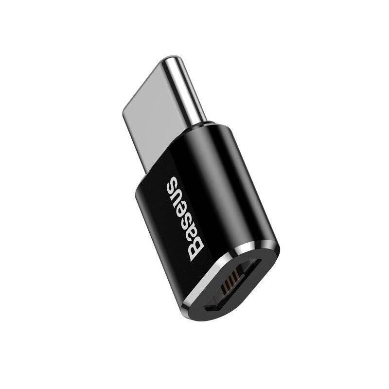 Baseus Micro USB to USB Type-C adapter - black - Image 3