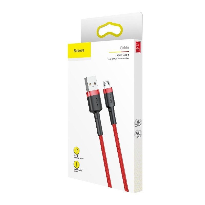 Micro USB Baseus Cafule 1.5A 2m (red) - Image 6