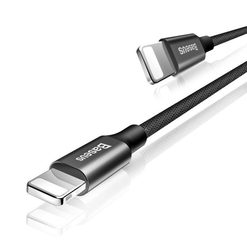 Baseus Yiven Lightning Cable 120cm 2A - Black - Image 3