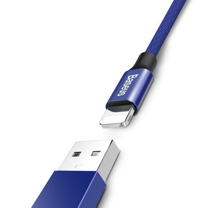 Baseus Yiven Lightning Cable 120cm 2A (Blue) - Image 2