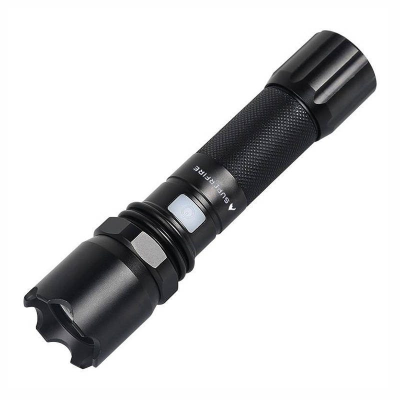 Superfire A10 flashlight, 550 lm, USB, 100-200 m, 5 modes - Image 2