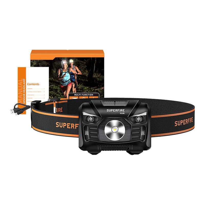 Headlight Superfire HL06, 500lm, USB - Image 6