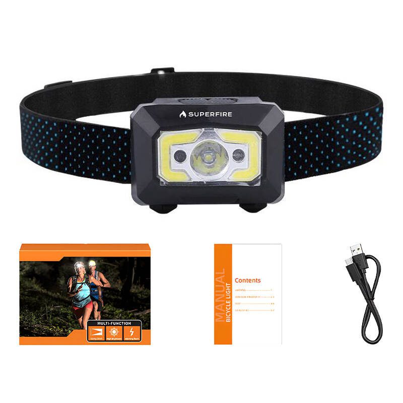 Superfire X30 headlamp, 340 lm, USB, 5 modes, 130 m - Image 4