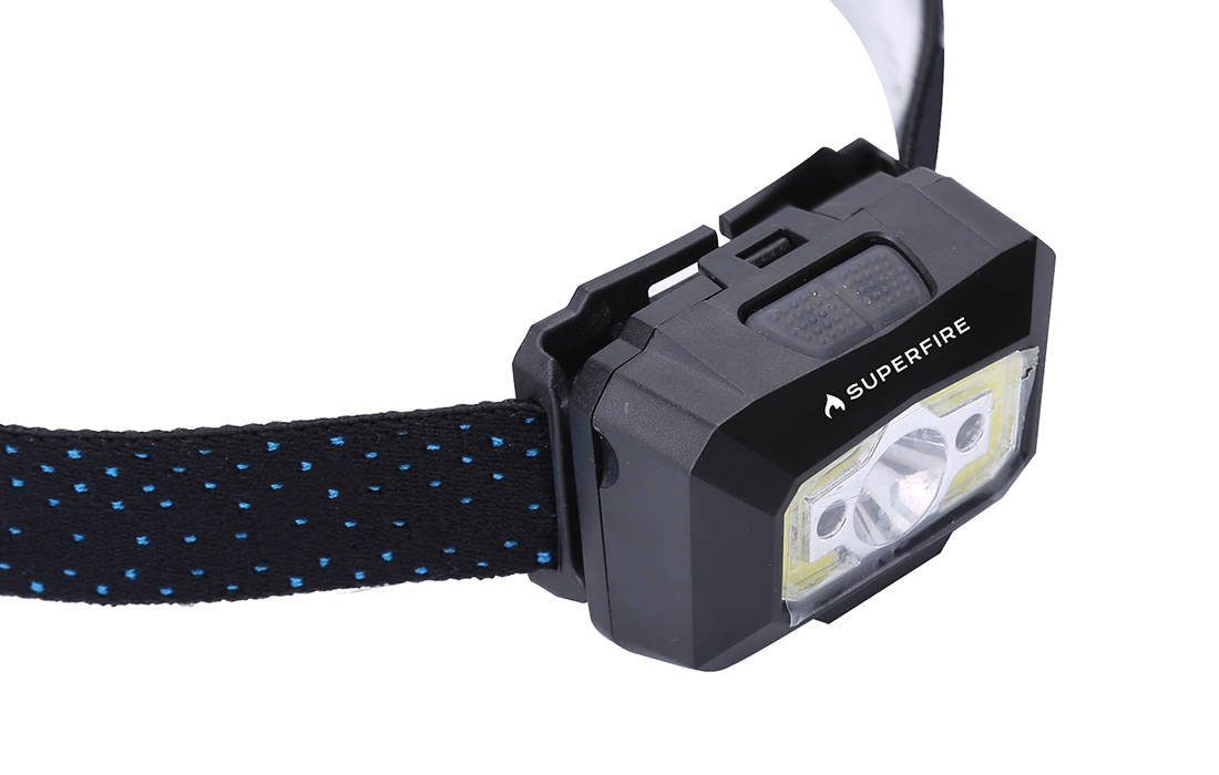 Superfire X30 headlamp, 340 lm, USB, 5 modes, 130 m - Image 3