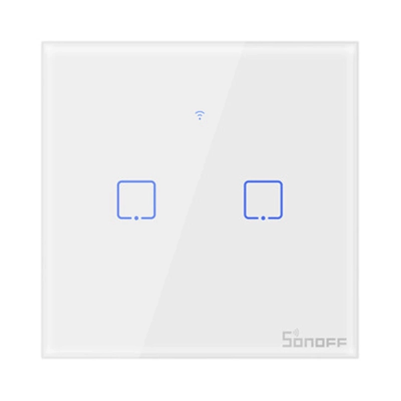 Smart Switch WiFi + RF 433 Sonoff T1 EU TX (2-channel)