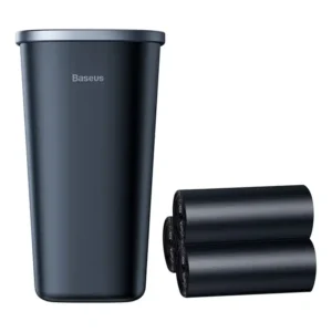 Baseus Dust-free Vehicle-mounted Trash Can(Trash Bag 3 roll/90)Black
