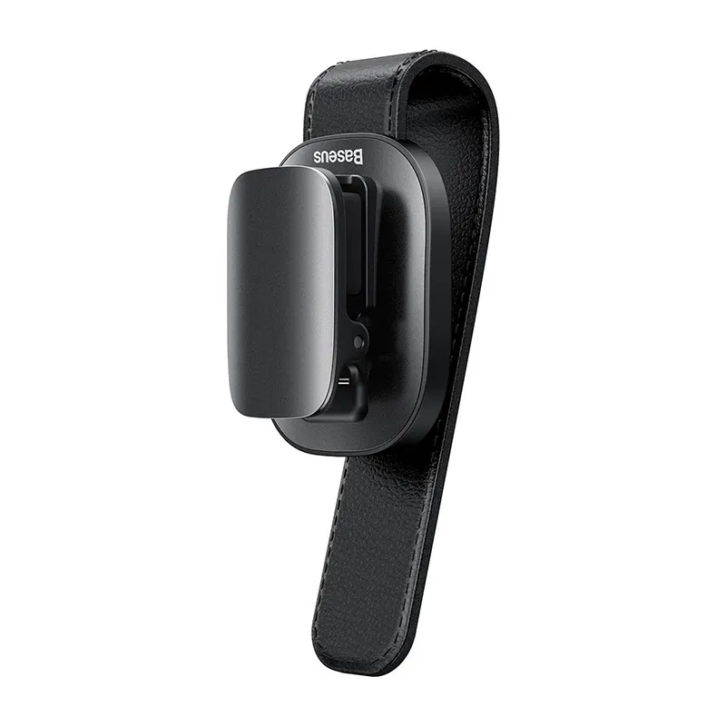Baseus Platinum Vehicle eyewear clip (clamping type) Black - Image 2