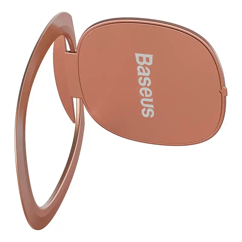 Baseus Invisible Ring holder for smartphones (rose gold) - Image 3