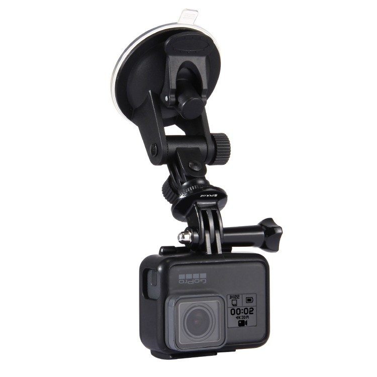 Puluz car windshield mount for sports cameras (including Osmo Action 5 Pro, Insta360 X5) - Image 2