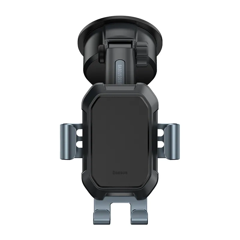 Gravity car mount for Baseus Tank phone with suction cup (black) - Image 2