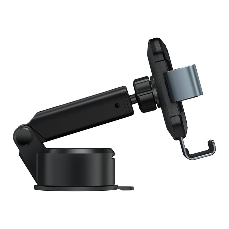 Gravity car mount for Baseus Tank phone with suction cup (black) - Image 4