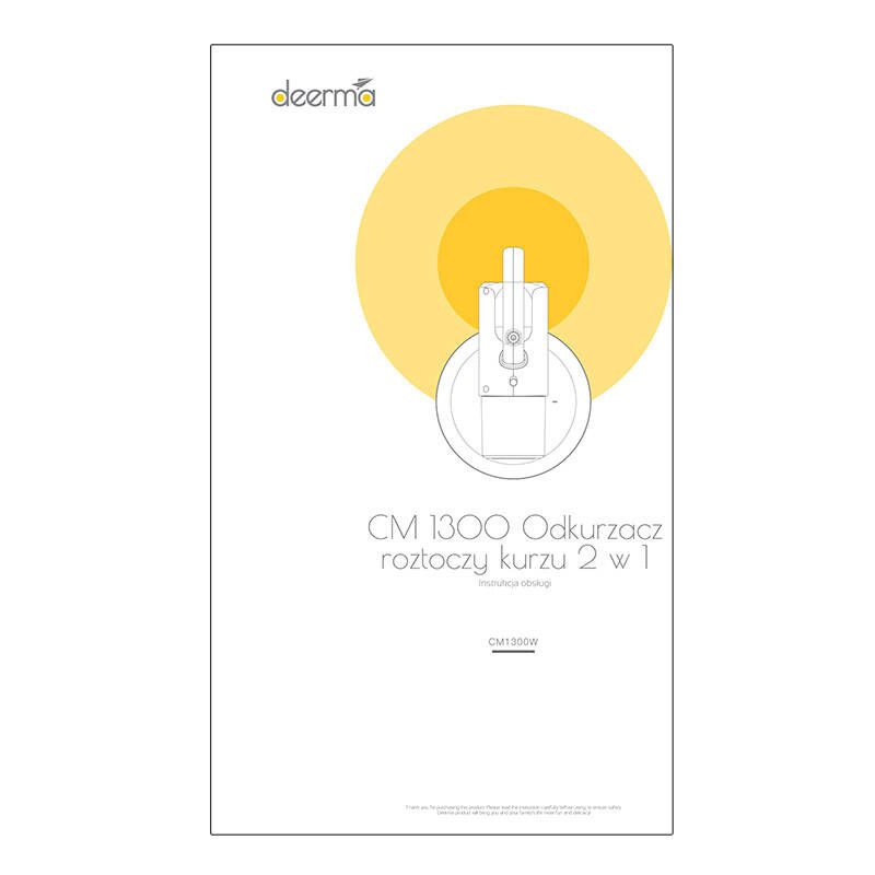 Mite Cleaner with UV Deerma CM1300 - Image 6