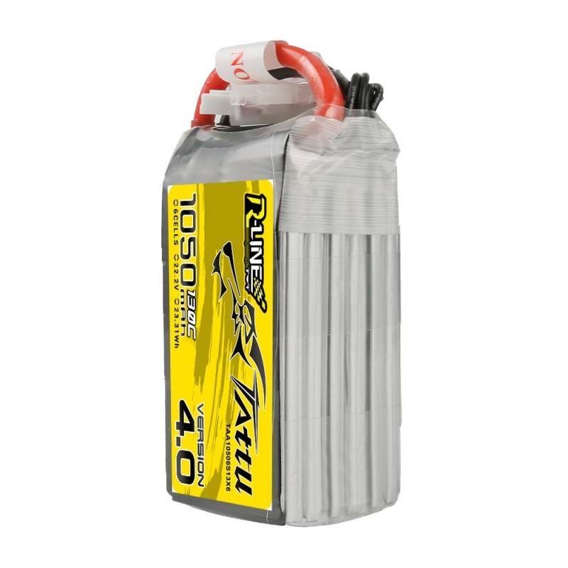 Tattu R-Line 4.0 1050mAh 22.2V 130C 6S1P XT60 Battery - Image 3