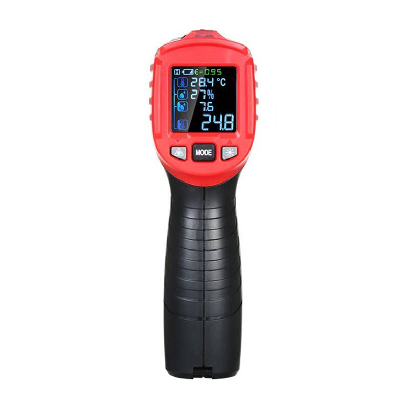 Digital Laser Pyrometer Habotest HT651D, moisture meter - Image 4