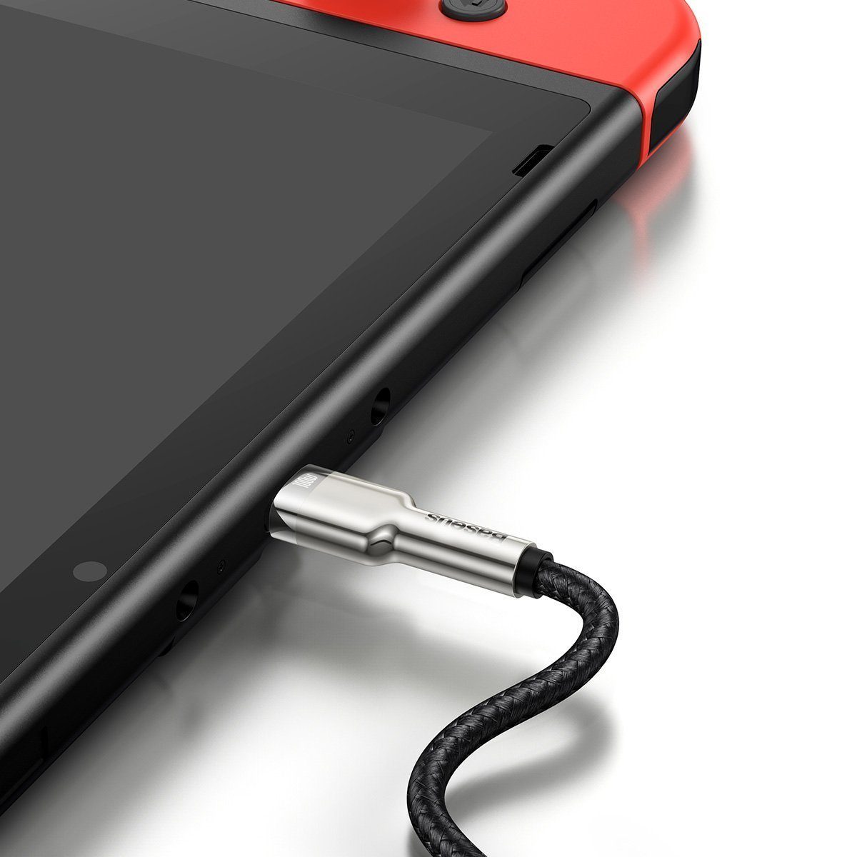 Cable USB-C to USB-C Baseus Cafule, 100W, 1m (black) - Image 6