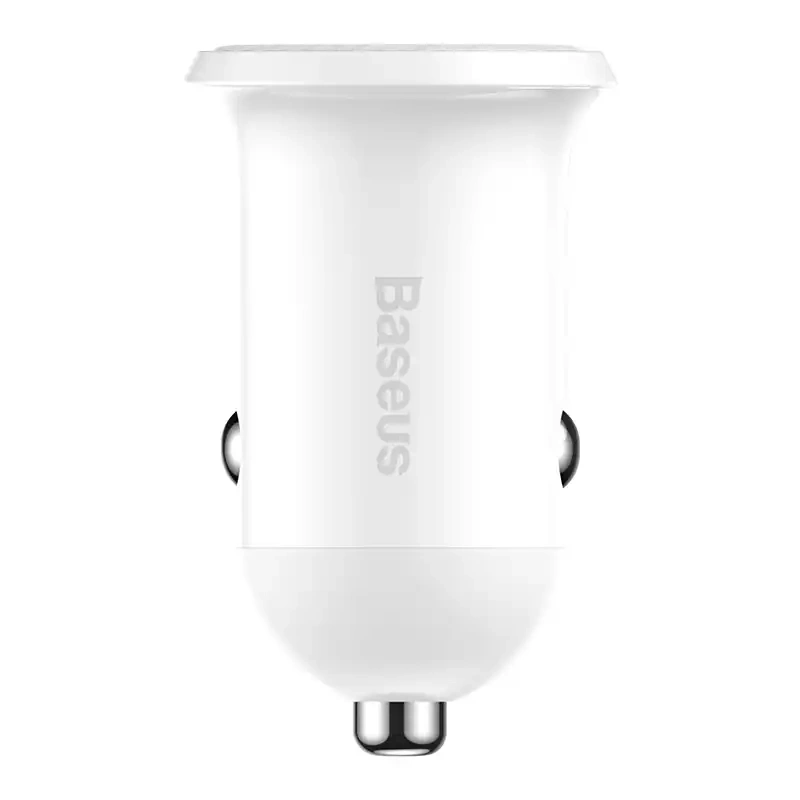 Baseus Grain Pro Car Charger 2x USB 4.8A (white) - Image 4