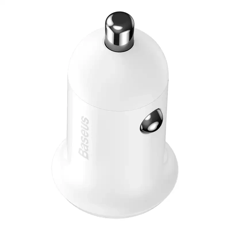 Baseus Grain Pro Car Charger 2x USB 4.8A (white) - Image 3