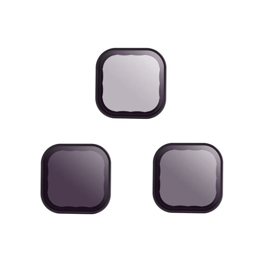 Telesin 8/16/32 ND filter set for GoPro Hero 9 / Hero 10 / Hero 11 / Hero 12 / Mini (GP-FLT-902) - Image 2