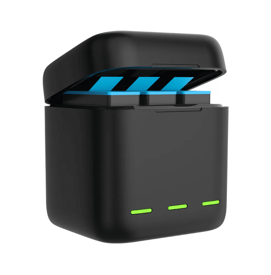 3-slot charger box Telesin for GoPro Hero 12 / Hero 11 / Hero 10 / Hero 9 - Image 2