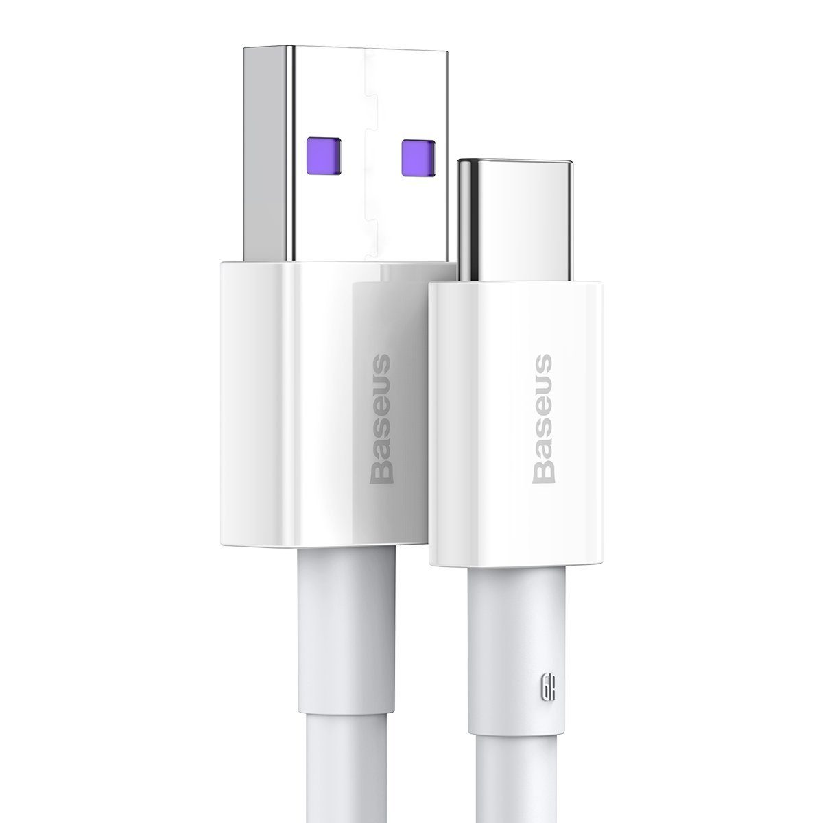 Baseus Superior Series Cable USB to USB-C, 66W, 2m (white) - Image 3