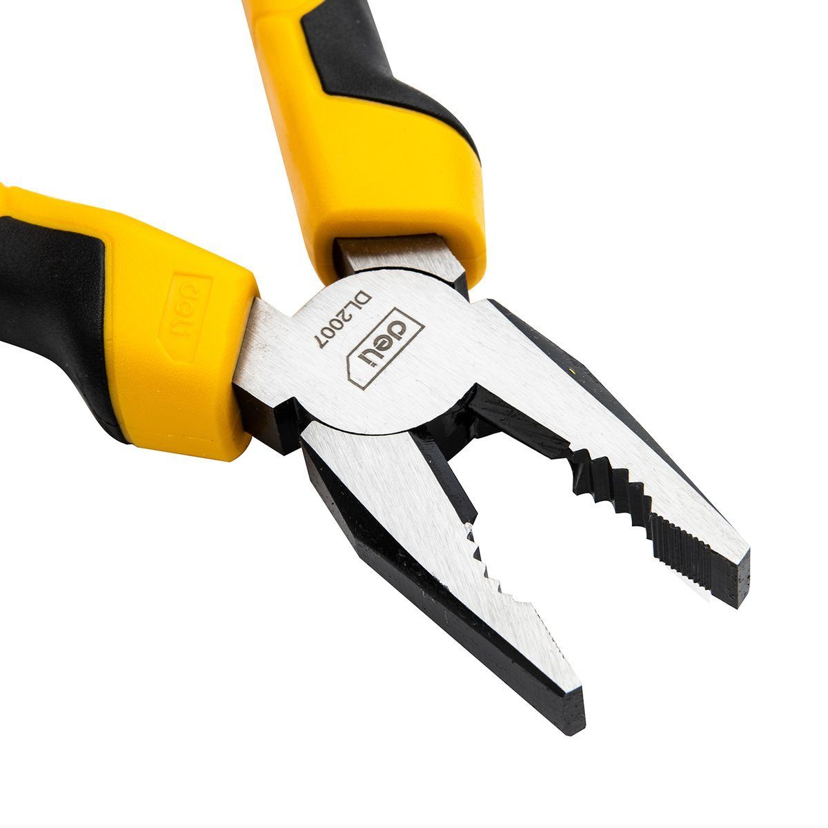 Combination pliers 7" Deli Tools EDL2007 (yellow) - Image 3