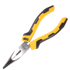 Long Nose Pliers 6" Deli Tools EDL2106 (yellow)