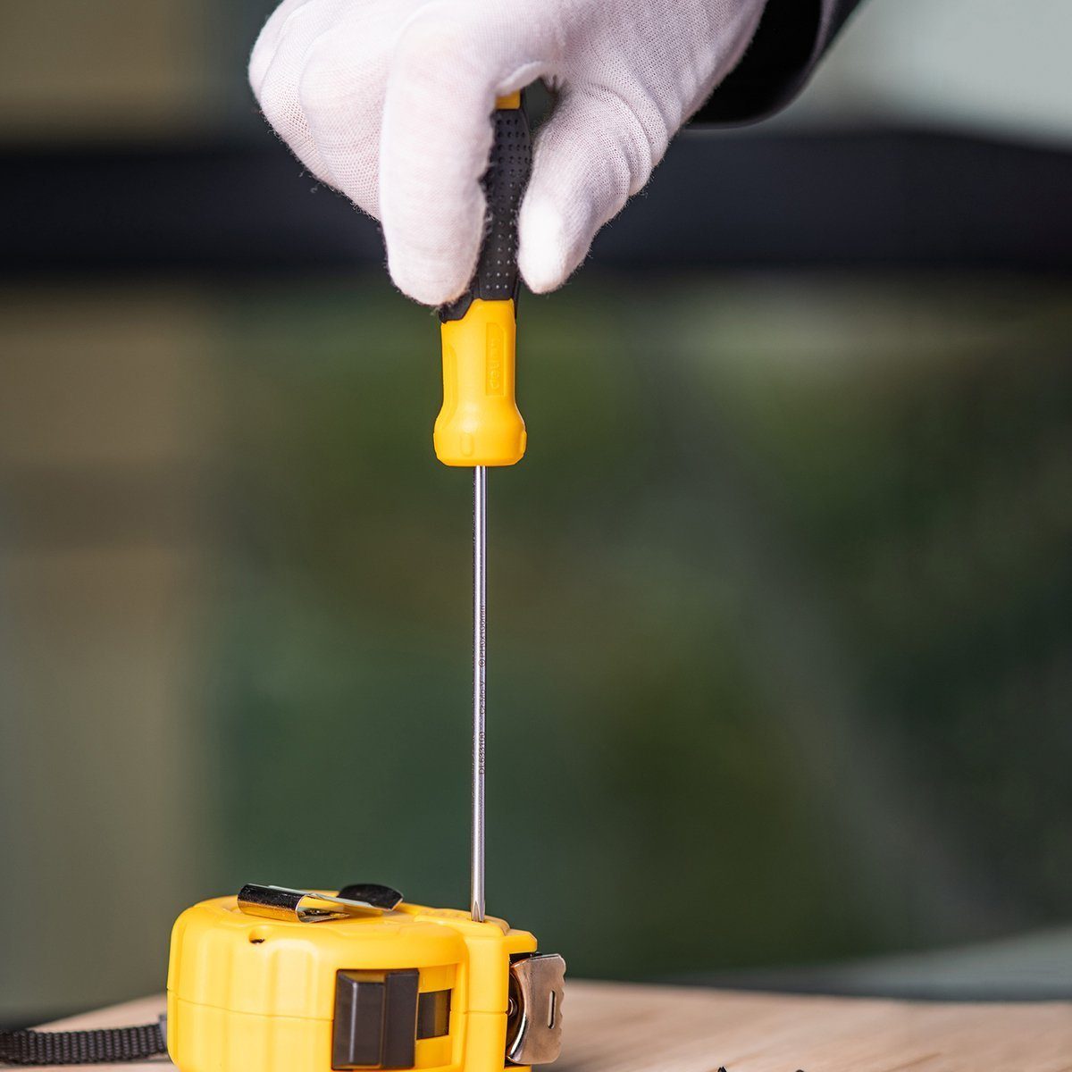 Slotted Screwdriver 3x100mm Deli Tools EDL6331001 (yellow) - Image 6