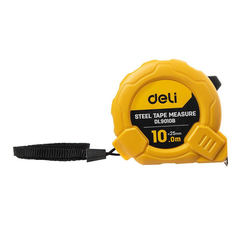 Steel Measuring Tape 10m/25mm Deli Tools EDL9010B (yellow) - Image 5