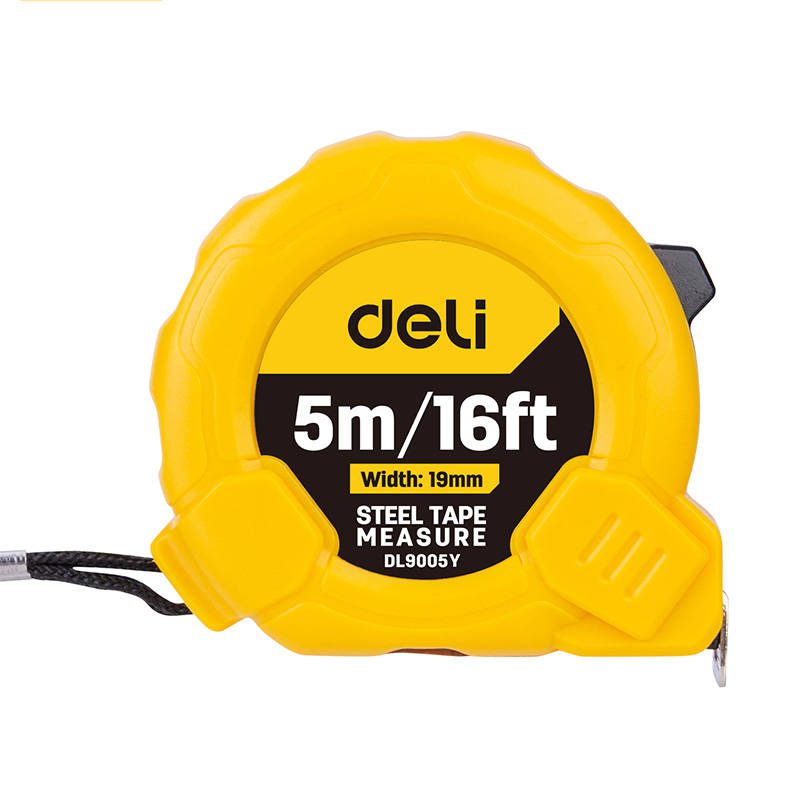 Steel Measuring Tape 5m/19mm Deli Tools EDL9005Y (yellow) - Image 4