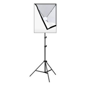 Studio set Puluz LED softbox 50x70cm, tripod, LED bulb 1 pc PU5070EU