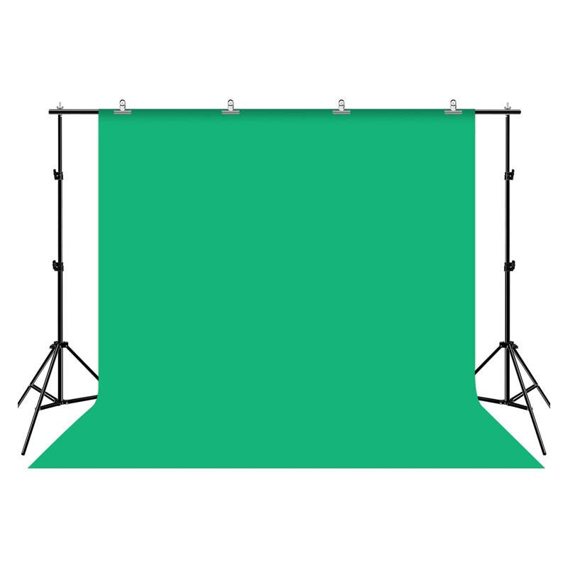 Puluz 2x3m photo backdrop set/stand + photo backdrops 3 pcs PKT5205 - Image 2