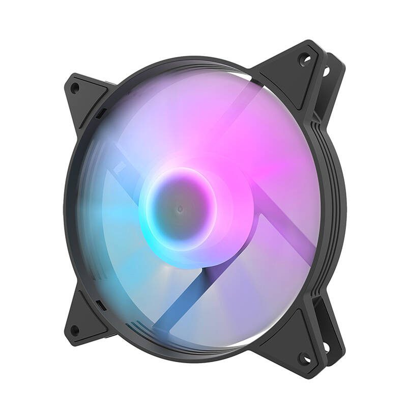 Computer Fan Set Darkflash C6, RGB, 3in1 120x120 (black) - Image 3