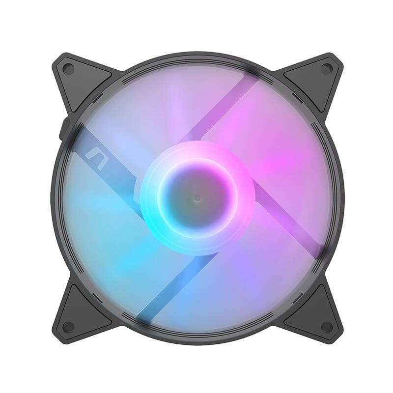 Computer Fan Set Darkflash C6, RGB, 3in1 120x120 (black) - Image 2