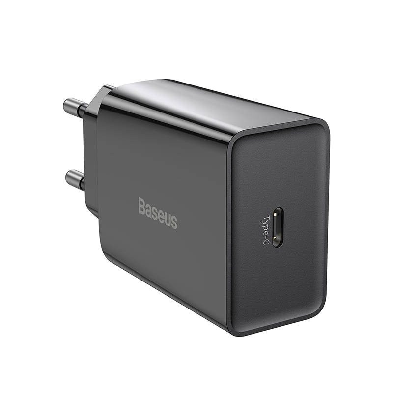 Baseus Speed Mini Quick Charger, USB-C, PD, 3A, 20W (black) - Image 5