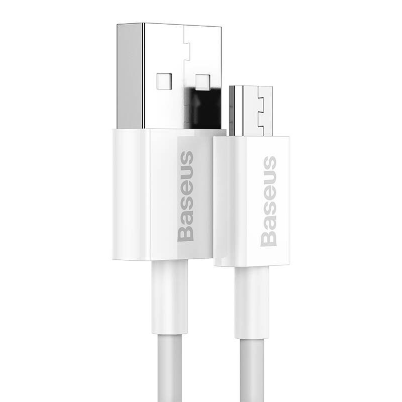 Baseus Superior Series Cable USB to micro USB, 2A, 1m (white) - Image 4
