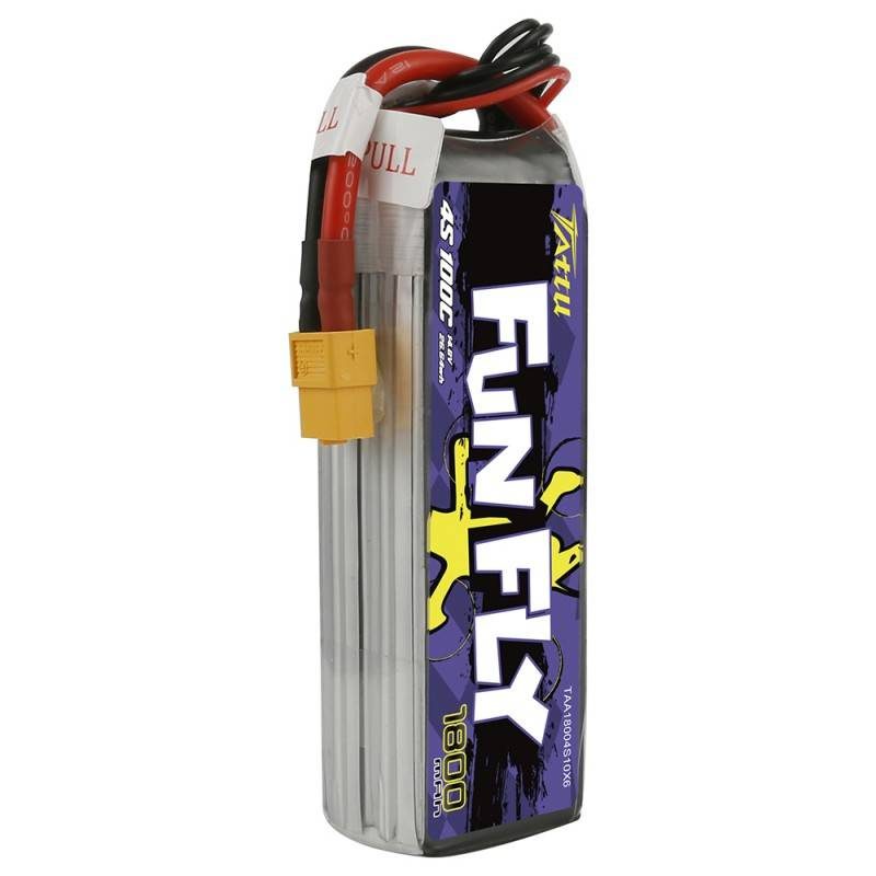 Tattu Funfly 1800mAh 14.8V 100C 4S1P XT60 battery - Image 5